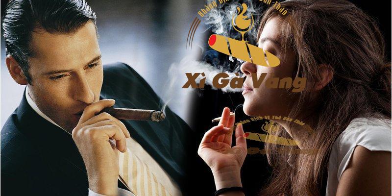 Cả nam và nữ đều bị thu hút bởi sự quyến rũ mê hồn của những điếu cigar